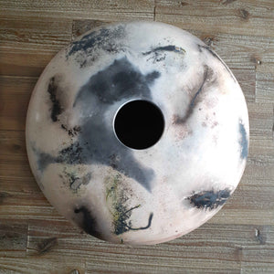 glazed raku saggar ceramic pottery decorative