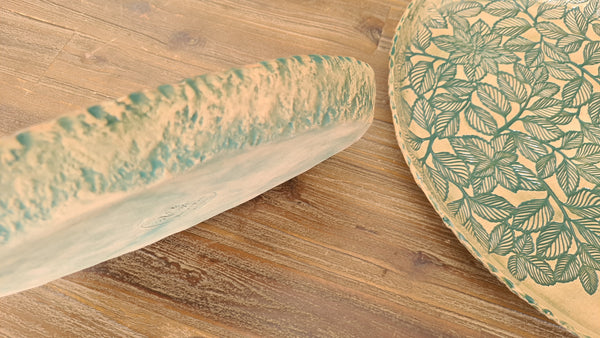 Ceramic platter pottery handmade south africa
