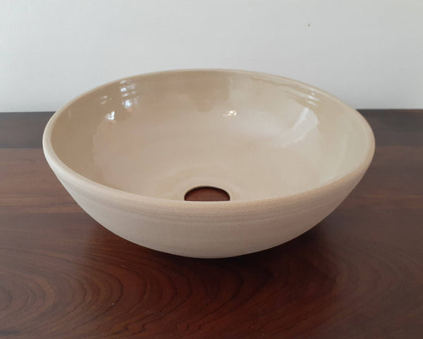 sandstone ceramic bathroom basin