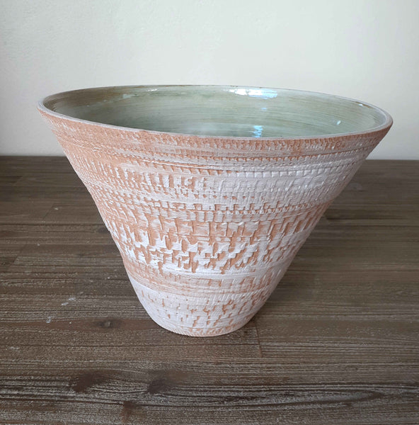 glazed ceramic vase pottery