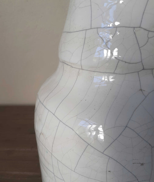 glazed raku clay cracked pottery ceramics vase cape town