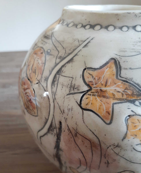 ceramic pottery glazed vase home decor