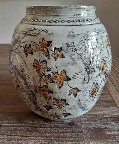 ceramic pottery glazed vase home decor