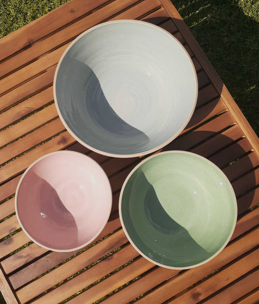 ceramic pottery dish bowls