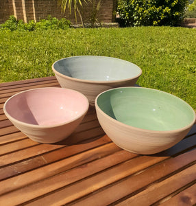 ceramic pottery dish bowls