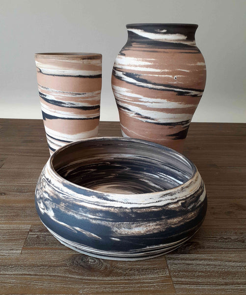 matte clay organic pottery stoneware ceramics cape town