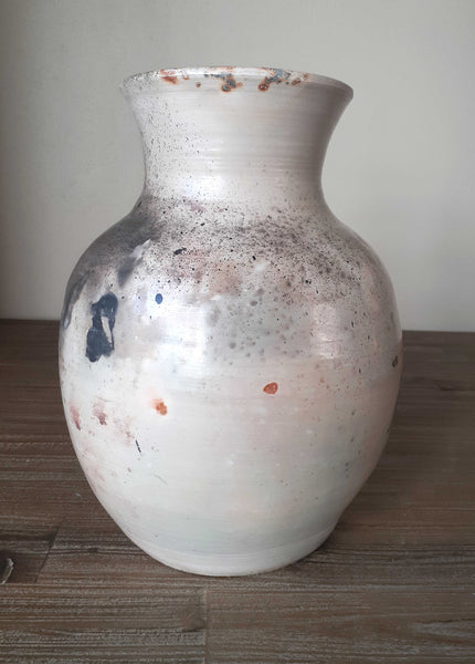 saggar vase organic pottery clay ceramics firing cape town