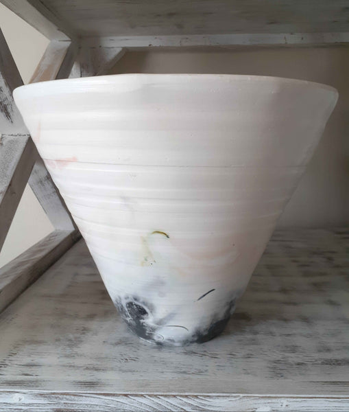 saggar vase organic pottery clay ceramics firing cape town