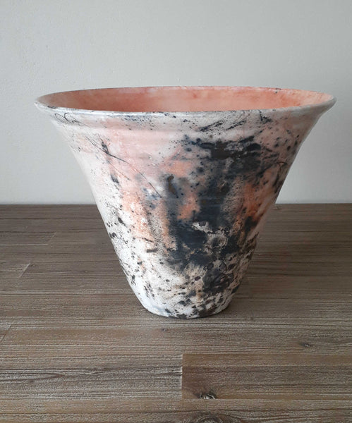 saggar vase organic pottery clay ceramics firing